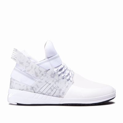 Férfi Supra SKYTOP V Magasszárú Cipő HU520964 Fehér